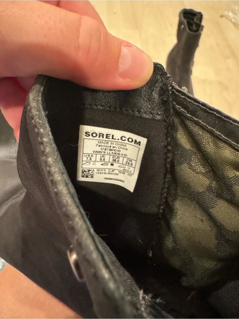 Sorel rarely worn